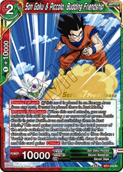 Son Goku & Piccolo, Budding Friendship - Series 7 Pre-Release Promos