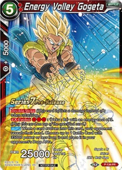 Energy Volley Gogeta - Series 7 Pre-Release Promos