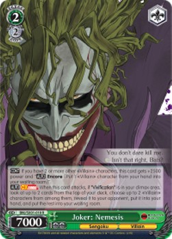 Joker: Nemesis (V.1 - Rare) - Batman Ninja
