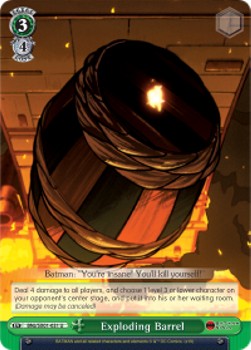 Exploding Barrel - Batman Ninja