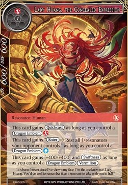 Lady Huang, the Concealed Expression - The Decisive Battle of Valhalla