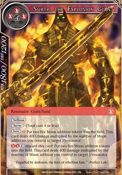 Surtr, the Explosion Giant - The Decisive Battle of Valhalla