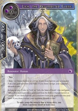 Lich, the Resurrected Cleric - The Decisive Battle of Valhalla