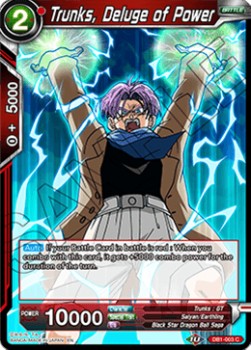 Trunks, Deluge of Power - Dragon Brawl