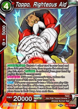 Toppo, Righteous Aid - Dragon Brawl