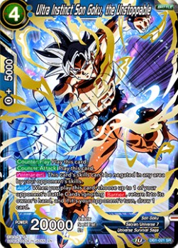 Ultra Instinct Son Goku, the Unstoppable - Dragon Brawl