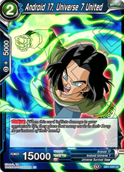 Android 17, Universe 7 United - Dragon Brawl