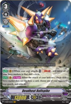 Deadheat Bullspike [V Format] (V.1 - Vanguard Rare) - The Raging Tactics