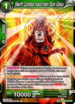 Swift Combo Kaio-Ken Son Goku - Dragon Brawl