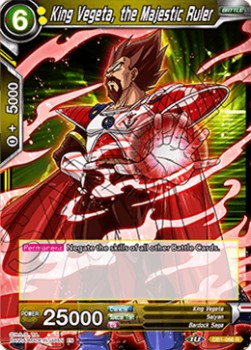 King Vegeta, the Majestic Ruler - Dragon Brawl