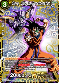 Ginyu, Ultimate Transformation - Dragon Brawl