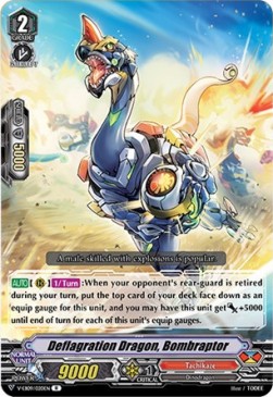 Deflagration Dragon, Bombraptor [V Format] - The Raging Tactics