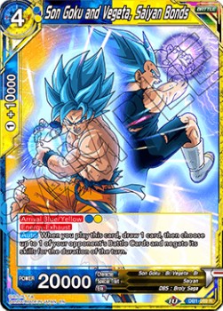 Son Goku and Vegeta, Saiyan Bonds - Dragon Brawl