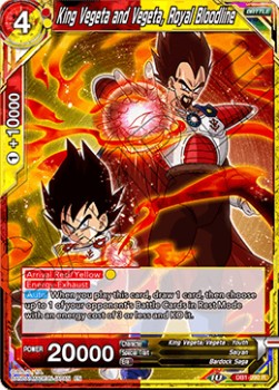 King Vegeta and Vegeta, Royal Bloodline - Dragon Brawl