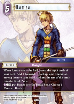 Ramza (10-138) - Opus X: Ancient Champions