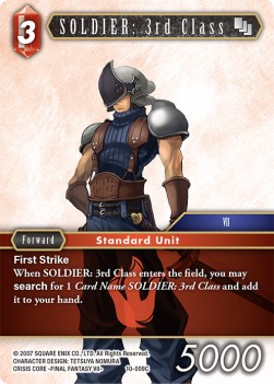 SOLDIER: 3rd Class (10-009) - Opus X: Ancient Champions