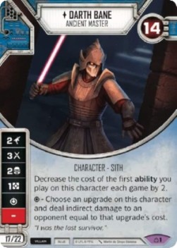Darth Bane - Ancient Master - Covert Missions