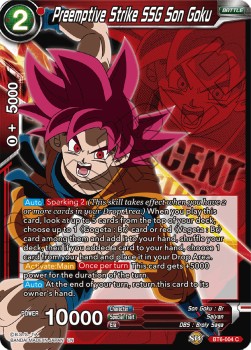 Preemptive Strike SSG Son Goku - Magnificent Collection Fusion Hero