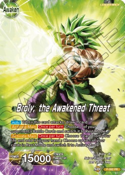 Broly // Broly, the Awakened Threat - Magnificent Collection Forsaken Warrior