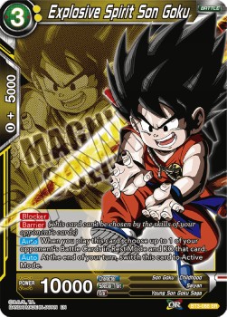 Explosive Spirit Son Goku - Magnificent Collection Forsaken Warrior