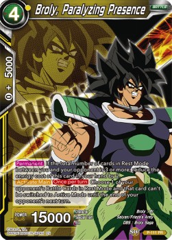 Broly, Paralyzing Presence - Magnificent Collection Forsaken Warrior