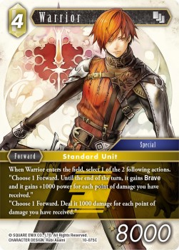 Warrior (10-075) (V.1) - Opus X: Ancient Champions