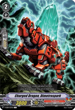 Charged Dragon, Dimetrospark [V Format] - The Raging Tactics