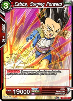 Cabba, Surging Forward - Dragon Brawl Release Promos