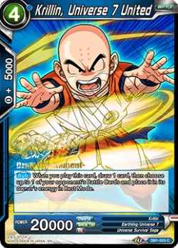 Krillin, Universe 7 United - Dragon Brawl Release Promos