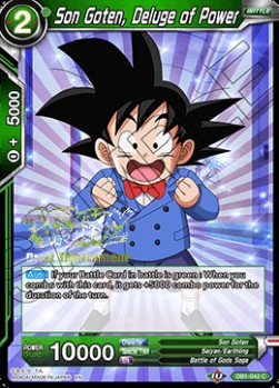 Son Goten, Deluge of Power - Dragon Brawl Release Promos