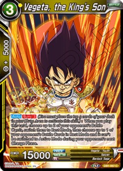 Vegeta, the King's Son - Dragon Brawl Release Promos