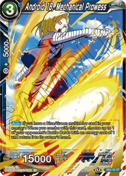 Android 18, Mechanical Prowess - Expert Deck: Android Duality