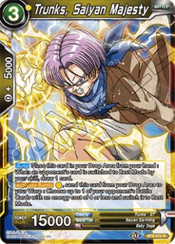 Trunks, Saiyan Majesty - Malicious Machinations