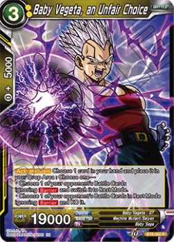 Baby Vegeta, an Unfair Choice - Malicious Machinations