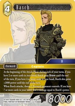 Basch (10-080) - Opus X: Ancient Champions