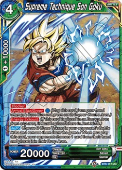 Supreme Technique Son Goku - Malicious Machinations