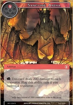 Sanguine Arena - Alice Origin