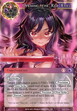 Opening the Red Eyes - Alice Origin