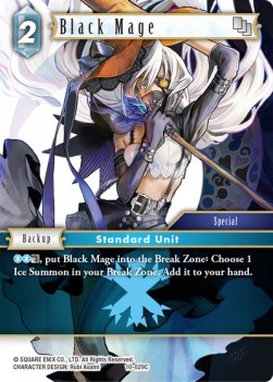 Black Mage (10-029) (V.1) - Opus X: Ancient Champions