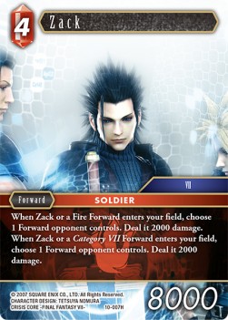 Zack (10-007) - Opus X: Ancient Champions