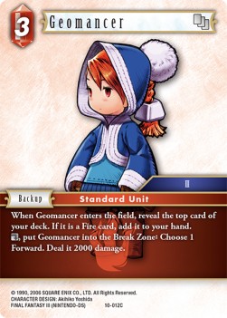 Geomancer (10-012) - Opus X: Ancient Champions