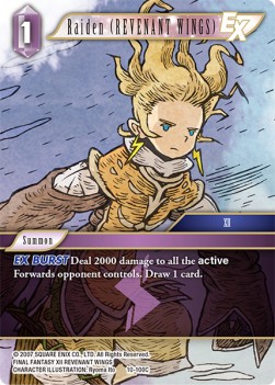 Raiden (REVENANT WINGS) (10-100) (V.1) - Opus X: Ancient Champions