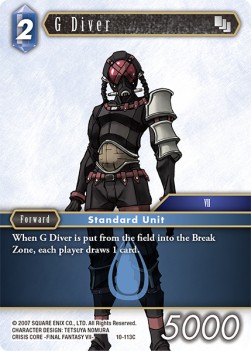 G Diver (10-113) - Opus X: Ancient Champions