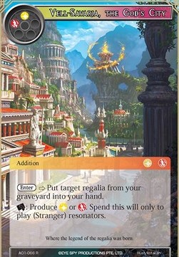 Vell-Savaria, the God's City - Alice Origin