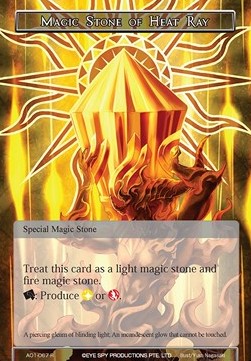 Magic Stone of Heat Ray - Alice Origin