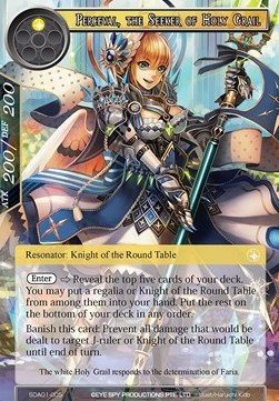Perceval, the Seeker of Holy Grail - Starter Deck: Alice Origin
