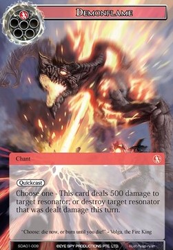 Demonflame - Starter Deck: Alice Origin