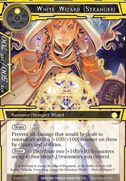White Wizard (Stranger) - Starter Deck: Alice Origin