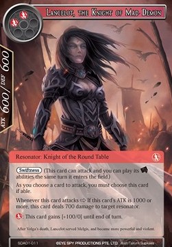Lancelot, the Knight of Mad Demon - Starter Deck: Alice Origin