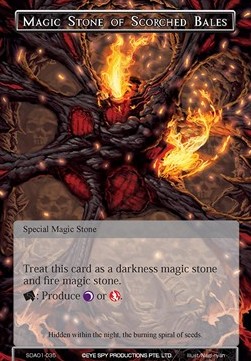 Magic Stone of Scorched Bales - Starter Deck: Alice Origin